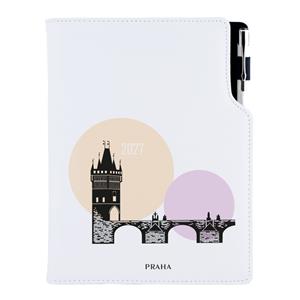 Diár DESIGN denný B6 2027 poľský - Praha