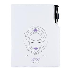 Diár DESIGN denný B6 2027 poľský - Relax