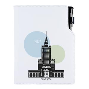 Diár DESIGN denný B6 2027 - Varšava