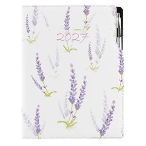 Diář DESIGN týdenní A4 2027 polský - Levandule