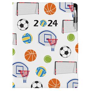 Diár DESIGN týždenný A4 2024 - Šport