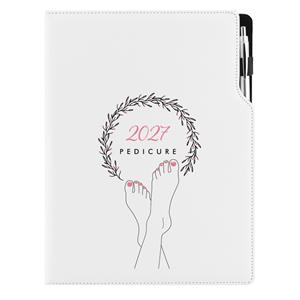 Diár DESIGN týždenný A4 2027 poľský - Pedikúra