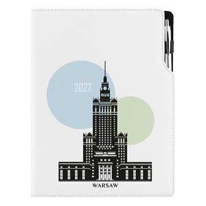 Diár DESIGN týždenný A4 2027 - Varšava