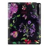 Diár DESIGN týždenný A5 2026 - čierna - Kvety