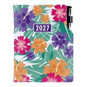 Diár DESIGN týždenný A5 2027 slovenský - Tropic