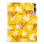 Diár DESIGN týždenný  A5 2027 slovenský - žltá - Gepard