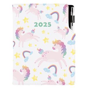 Diár DESIGN týždenný B5 2025 - Unicorn