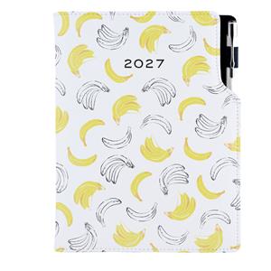 Diár DESIGN týždenný B5 2027 - Banán