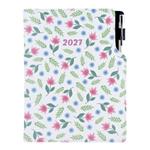 Diár DESIGN týždenný B5 2027 - Jarné kvety