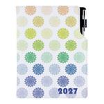 Diár DESIGN týždenný B5 2027 - Mandala farebná