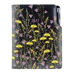 Diár DESIGN týždenný B6 2027 - čierna - Lúka