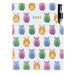 Diár DESIGN týždenný B6 2027 - Sova