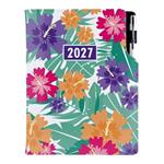 Diár DESIGN týždenný B6 2027 - Tropic