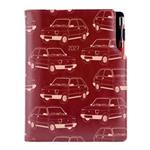 Diár DESIGN týždenný špeciál  A5 2027 český - bordová - Maluch