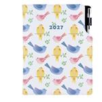 Diár DESIGN týždenný špeciál A5 2027 - Vtáky