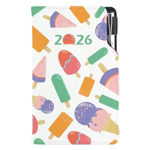 Diár DESIGN týždenný vreckový 2026 poľský - Nanuky