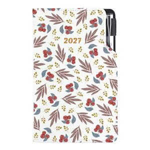 Diár DESIGN týždenný vreckový 2027 poľský - Jarabina