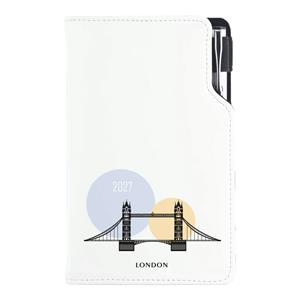 Diár DESIGN týždenný vreckový 2027 poľský - Londýn