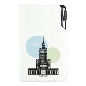 Diár DESIGN týždenný vreckový 2027 poľský - Varšava