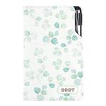 Diár DESIGN týždenný vreckový 2027 slovenský - Akvarel