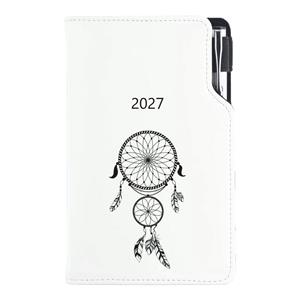 Diár DESIGN týždenný vreckový 2027 slovenský - Lapač snov