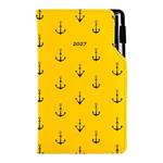 Diár DESIGN týždenný vreckový 2027 slovenský - žltá - Námorník - kotvy