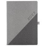 Diár DIEGO denný A4 2027 - sivá/sivá