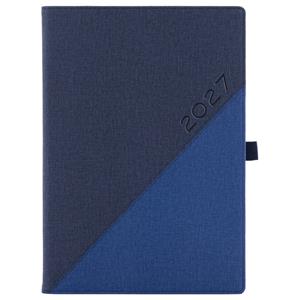 Diár DIEGO týždenný A4 2027 - modrá/modrá