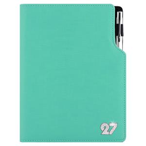 Diář GEP CRYSTAL denní B6 2027 - mátová