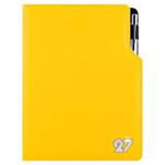 Diár GEP CRYSTAL denný B6 2027 - žltá