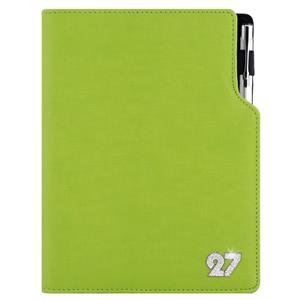 Diár GEP CRYSTAL týždenný B6 2027 - svetlo zelená