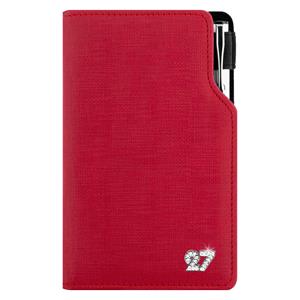 Diár GEP CRYSTAL týždenný vreckový 2027 polský - červená pastelová