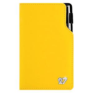 Diár GEP CRYSTAL týždenný vreckový 2027 polský - žltá