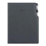 Diár GEP s perom denný A4 2027 - sivá