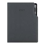 Diár GEP s perom týždenný špeciál A5 2027 - sivá