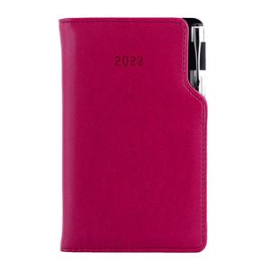 Diár GEP s perom týždenný vreckový 2022 slovenský - purpurová