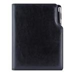 Diář GEP s propiskou denní B6 2027 - černá/černý vnitřek