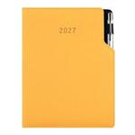 Diář GEP s propiskou denní B6 2027 - hořčicová
