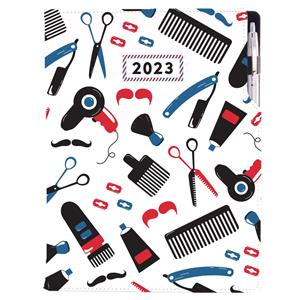 Diár KADERNÍCKY Barber - DESIGN denný A4 2023