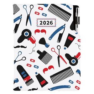 Diár KADERNÍCKY Barber - DESIGN týždenný A5 2026