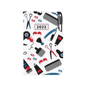 Diár KADERNÍCKY Barber - DESIGN týždenný vreckový 2022 poľský