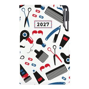 Diár KADERNÍCKY Barber - DESIGN týždenný vreckový 2027 slovenský