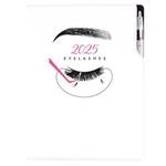 Diár KOZMETICKÝ Eyelashes - DESIGN týždenný A4 2025