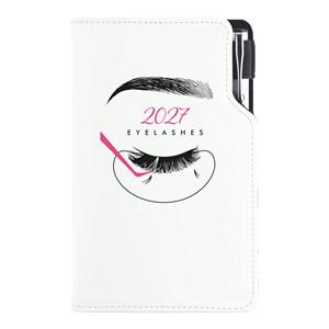 Diár KOZMETICKÝ Eyelashes - DESIGN týždenný vreckový 2027 slovenský