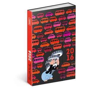 Diár Krtko týždenný B6 magnetický 2016