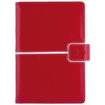Diář MAGNETIC denní B6 2027 - červená/bílá