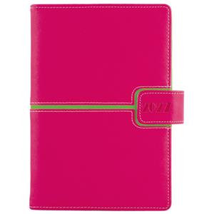 Diár MAGNETIC denný B6 2027 polský - ružova/zelená