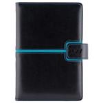 Diár MAGNETIC týždenný A5 2027 slovenský - čierna/tyrkysová