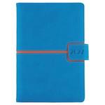 Diár MAGNETIC týždenný A5 2027 slovenský - modrá/oranžová