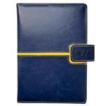 Diár MAGNETIC týždenný A5 2027 slovenský - tmavo modrá/žltá